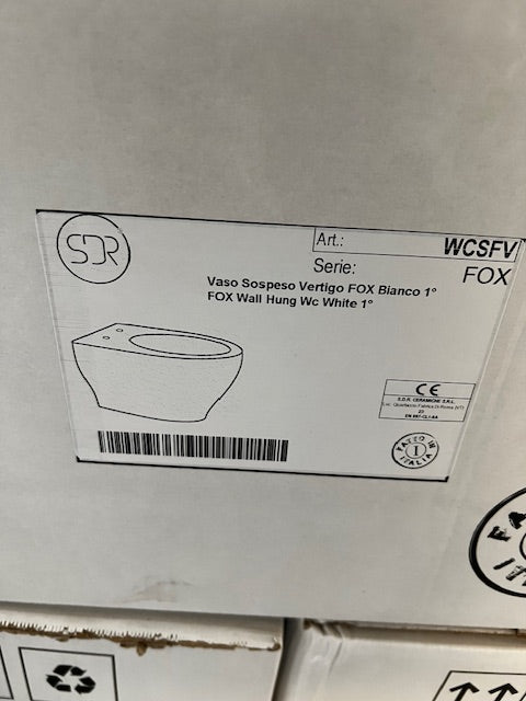 Fox hangtoilet + deksel