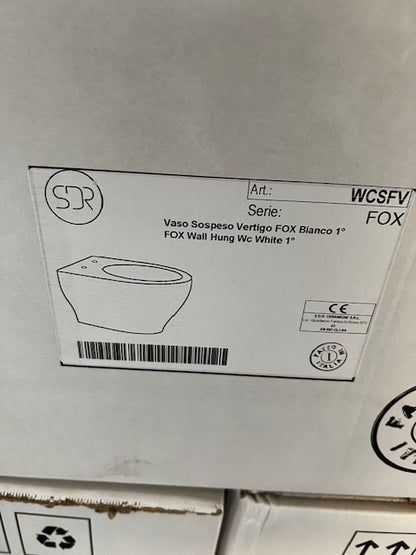 Fox hangtoilet + deksel